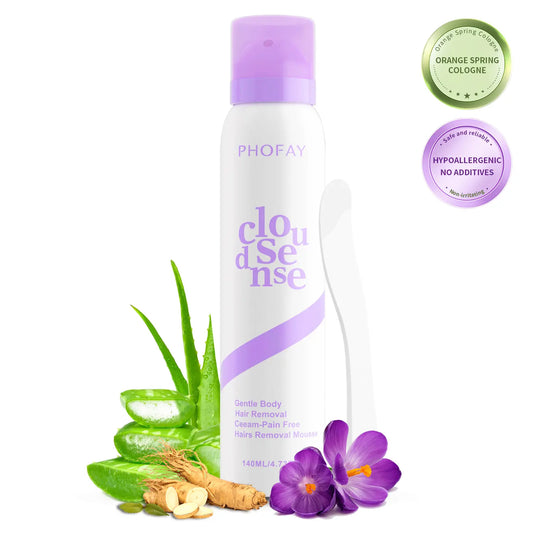 Fast-acting gentle hair removal cream