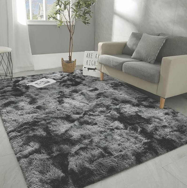 Plush Floor Mat  Decorative Area Rug